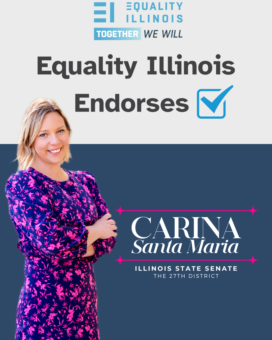 Officially Endorsed by Equality Illinois