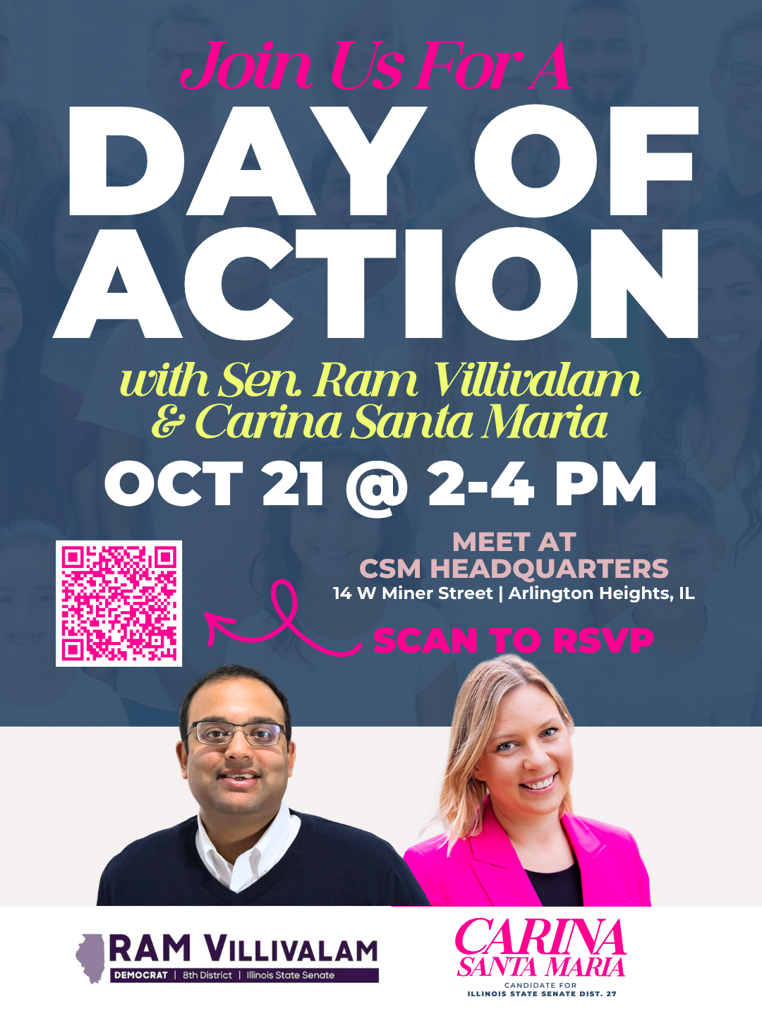 Day of Action with Ram Villivalam