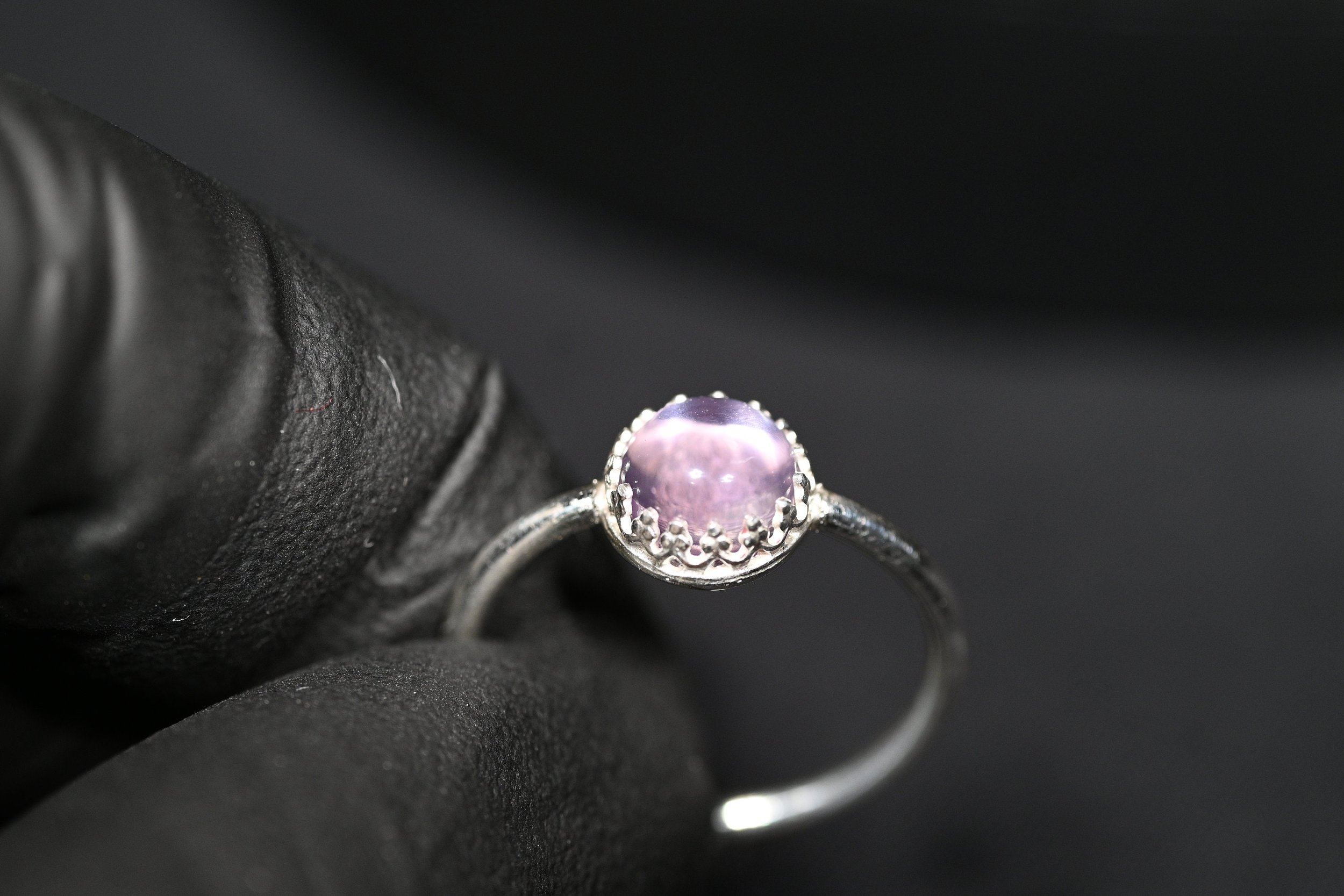 Handmade Amethyst Ring