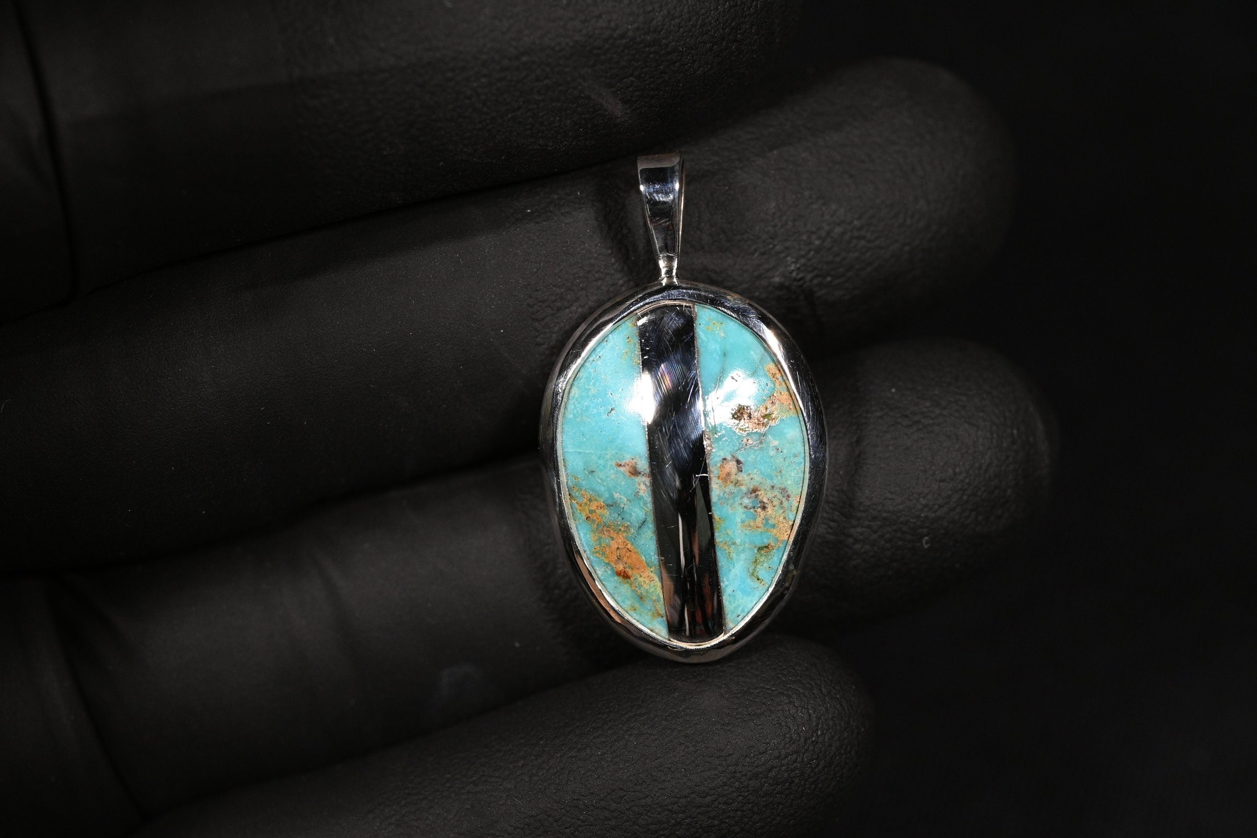 Silver Turquoise Pendant