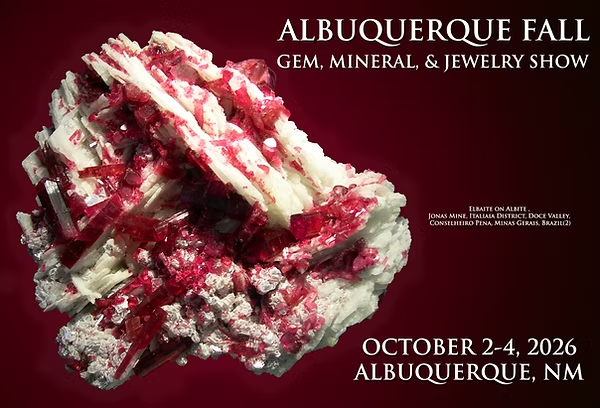 Albuquerque Fall Gem, Mineral &amp; Jewelry Show