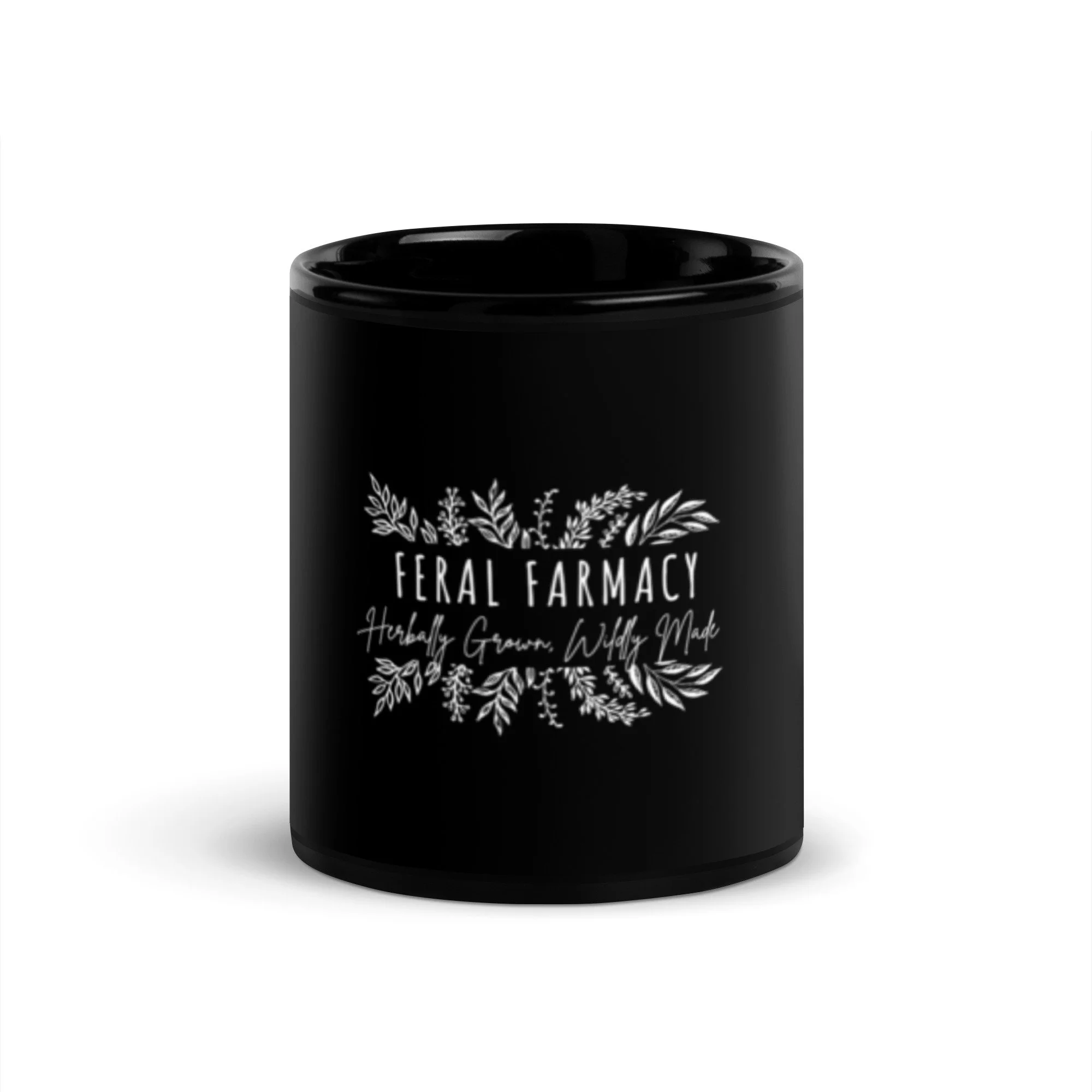 Black Glossy Mug