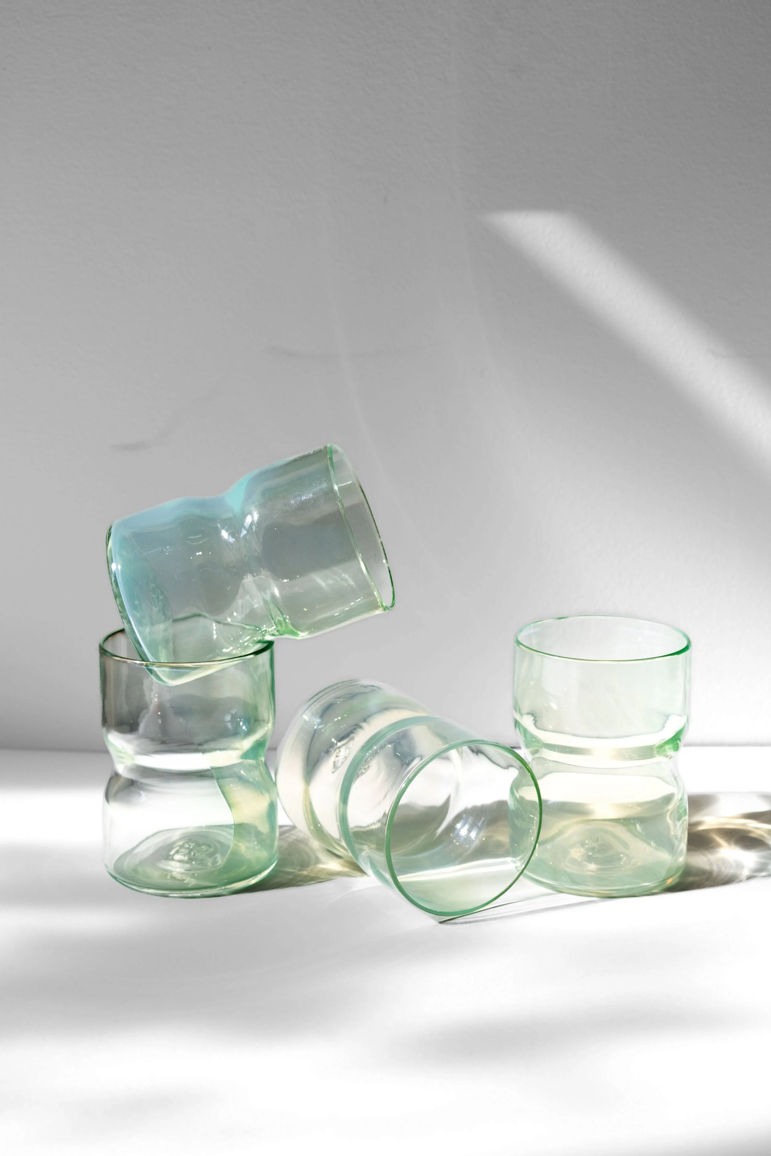 Lunar Moth Carpo Glass by Soda Glass House