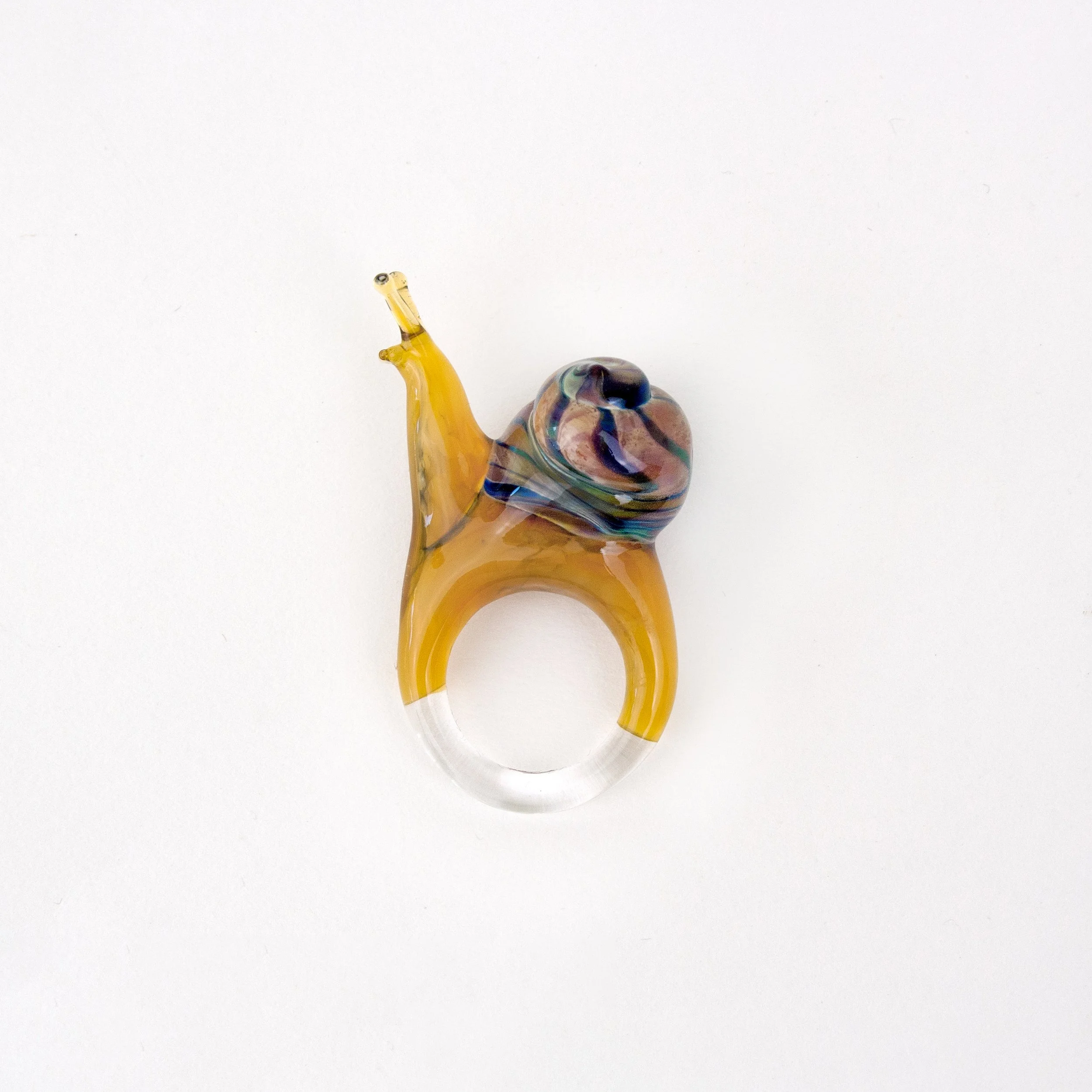 Snail Ring Size 7 by Jessica Tsai