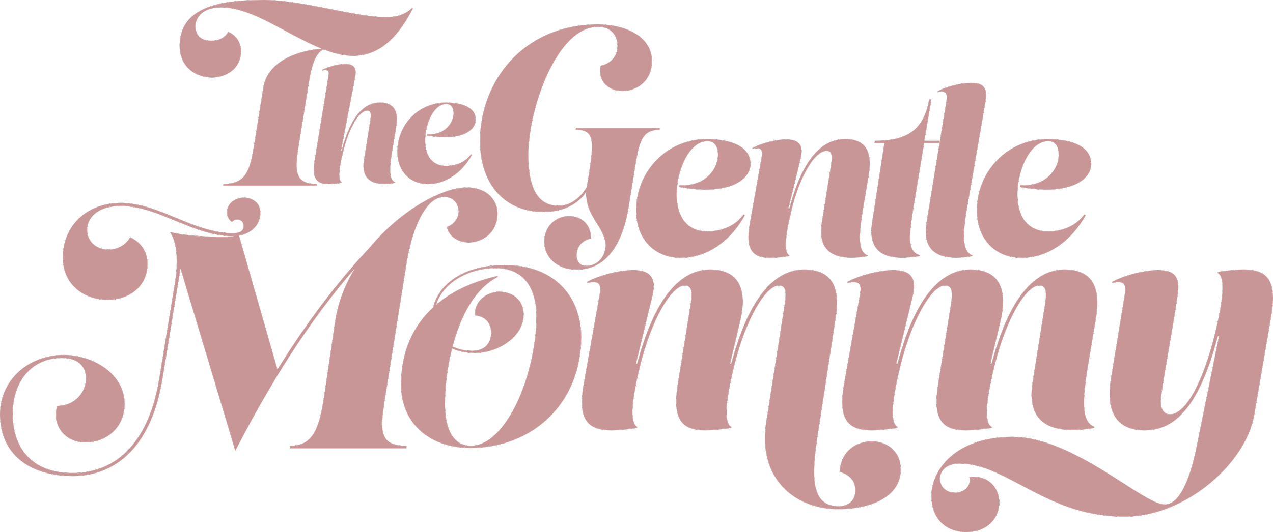 The Header says "The Gentle Mommy" in pink romantic script