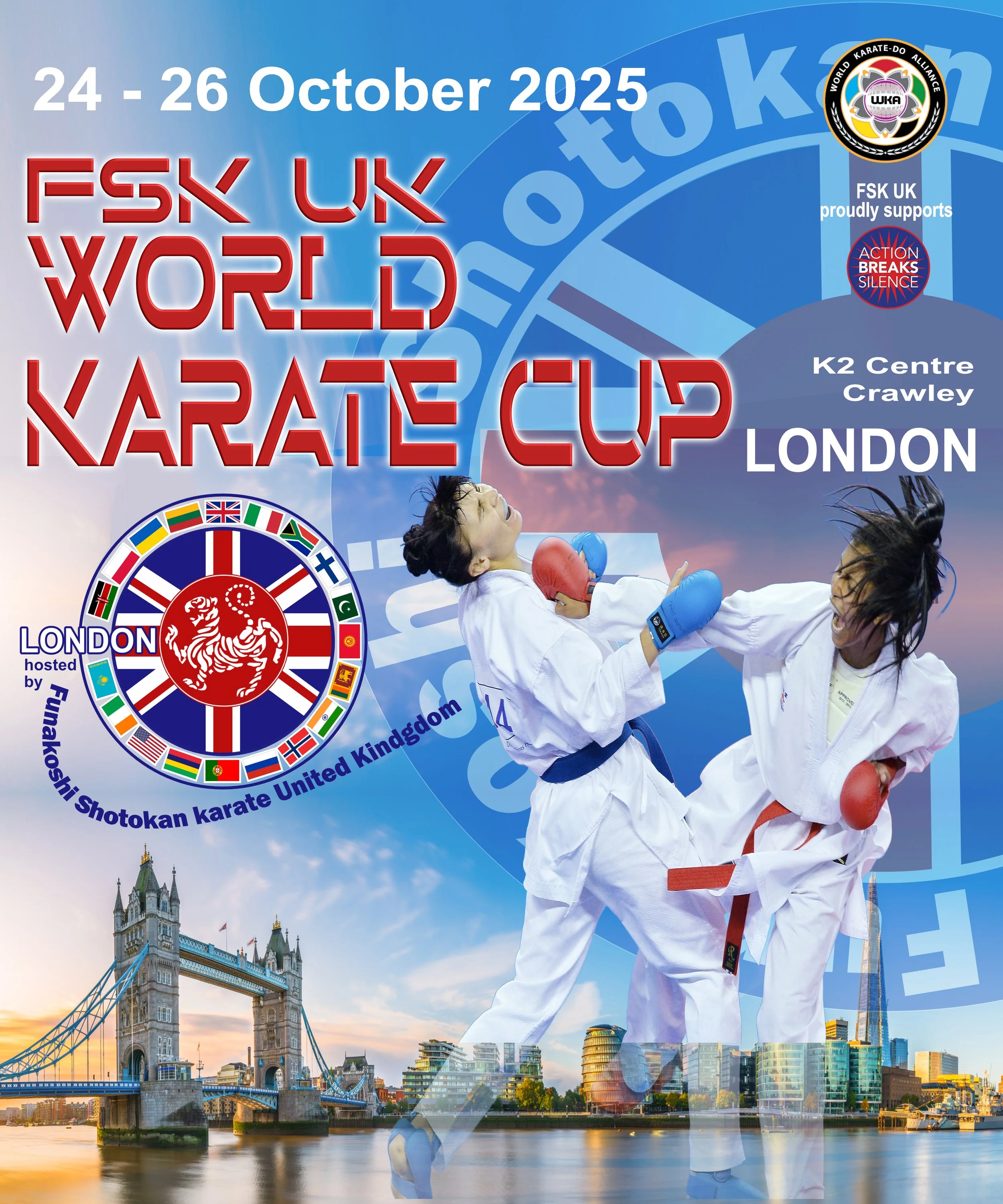 FSK UK World Karate Cup 2025 Invitation