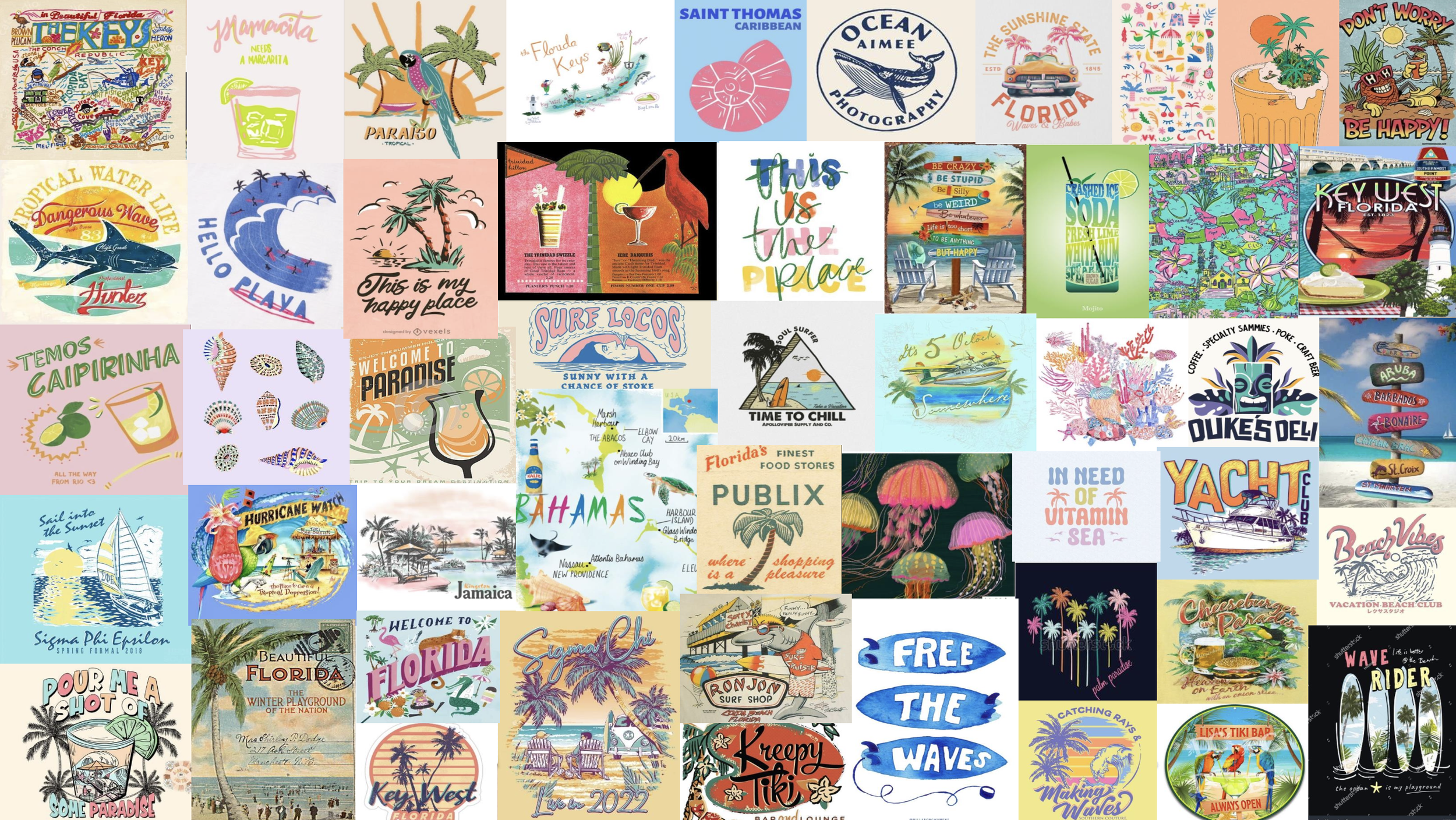 Campus Collection Mood Board