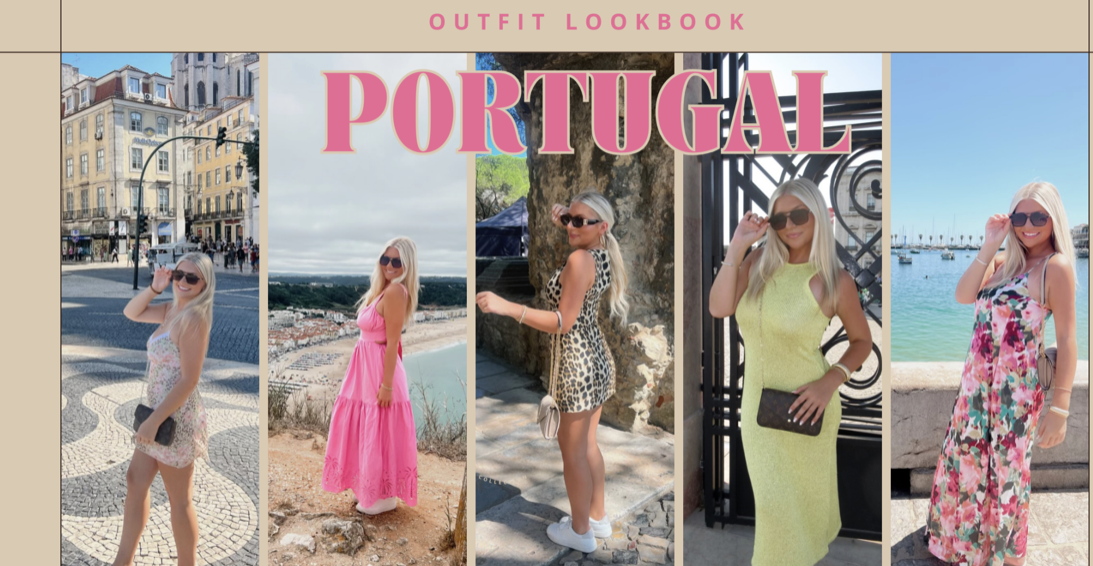 Portugal Outfit Look Book