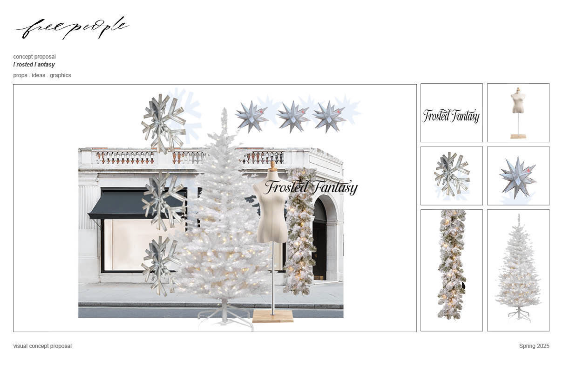 Free People Visual Merchandising Concept Proposal