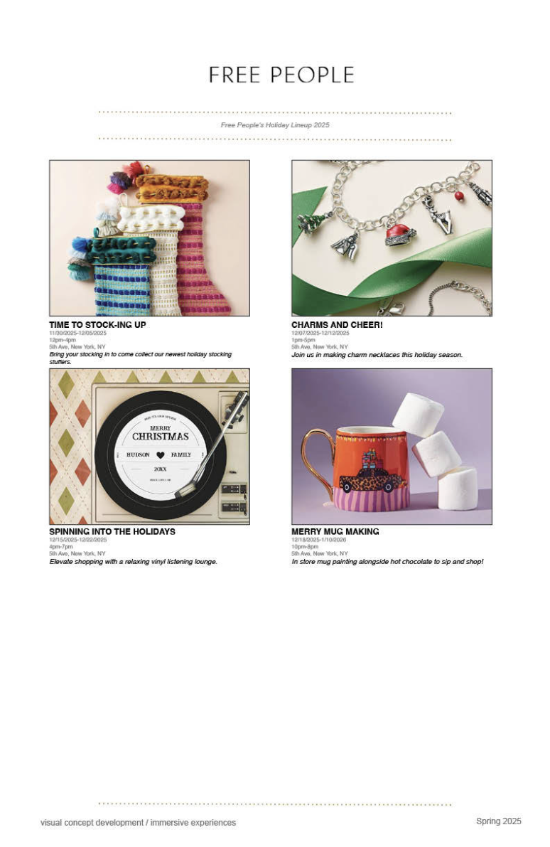 Free People Immersive Experience