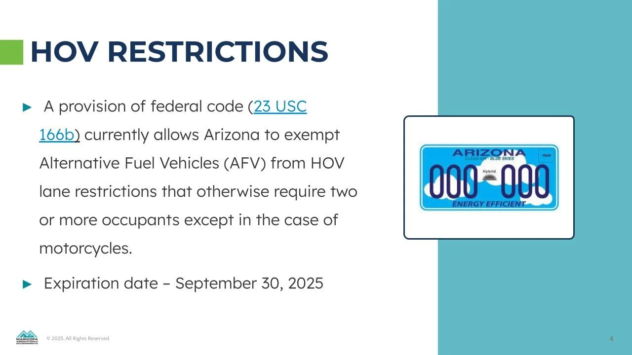 The HOV System and Upcoming Changes