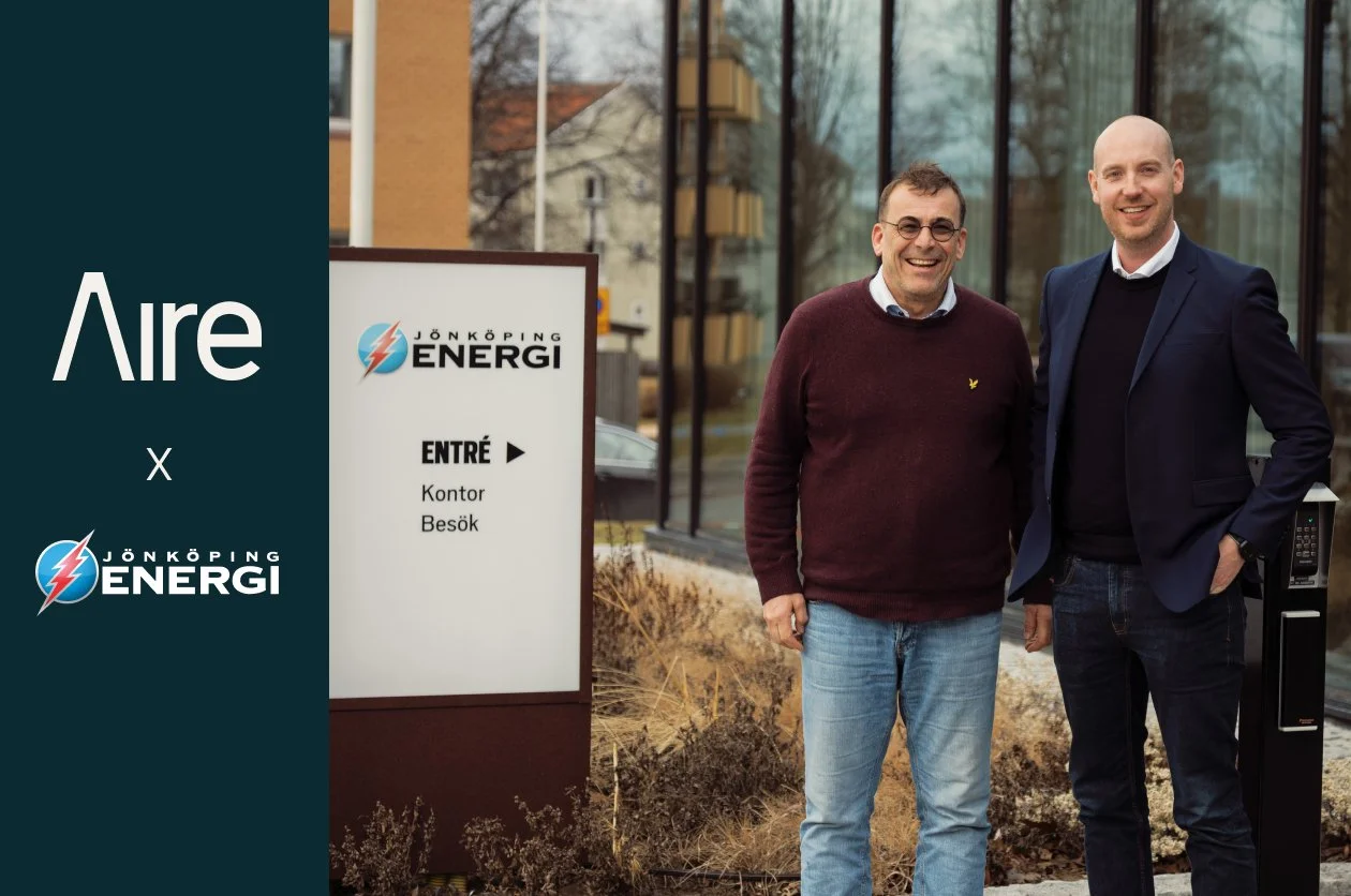 Aire Enters Strategic Partnership with Jönköping Energi