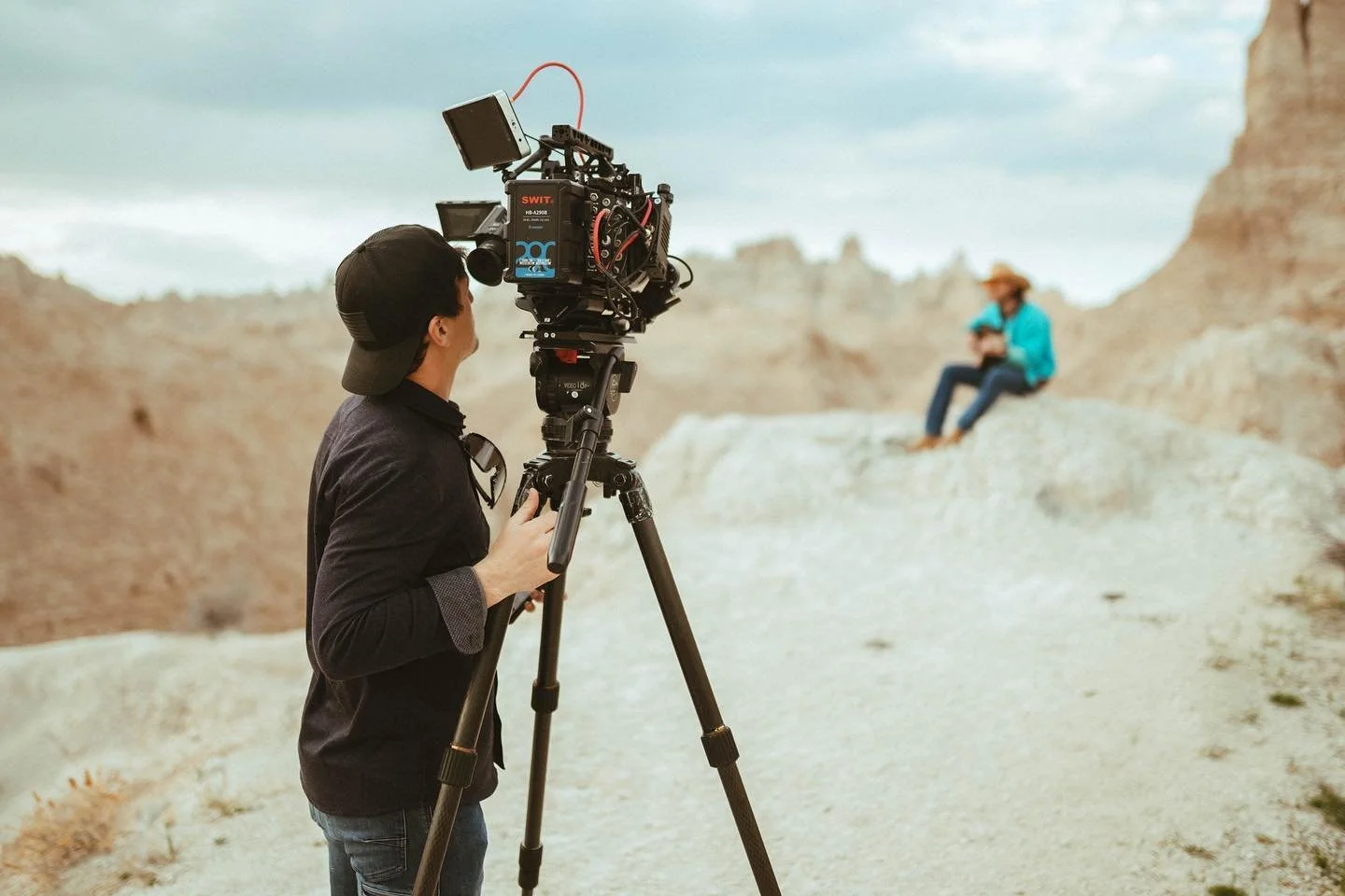 This was my first time in South Dakota, and it was a great experience. We went across the whole state filming in small towns, the black hills, and in The Badlands. Just a small skeleton crew traveling around and having fun. Thank you @walesyt for bri