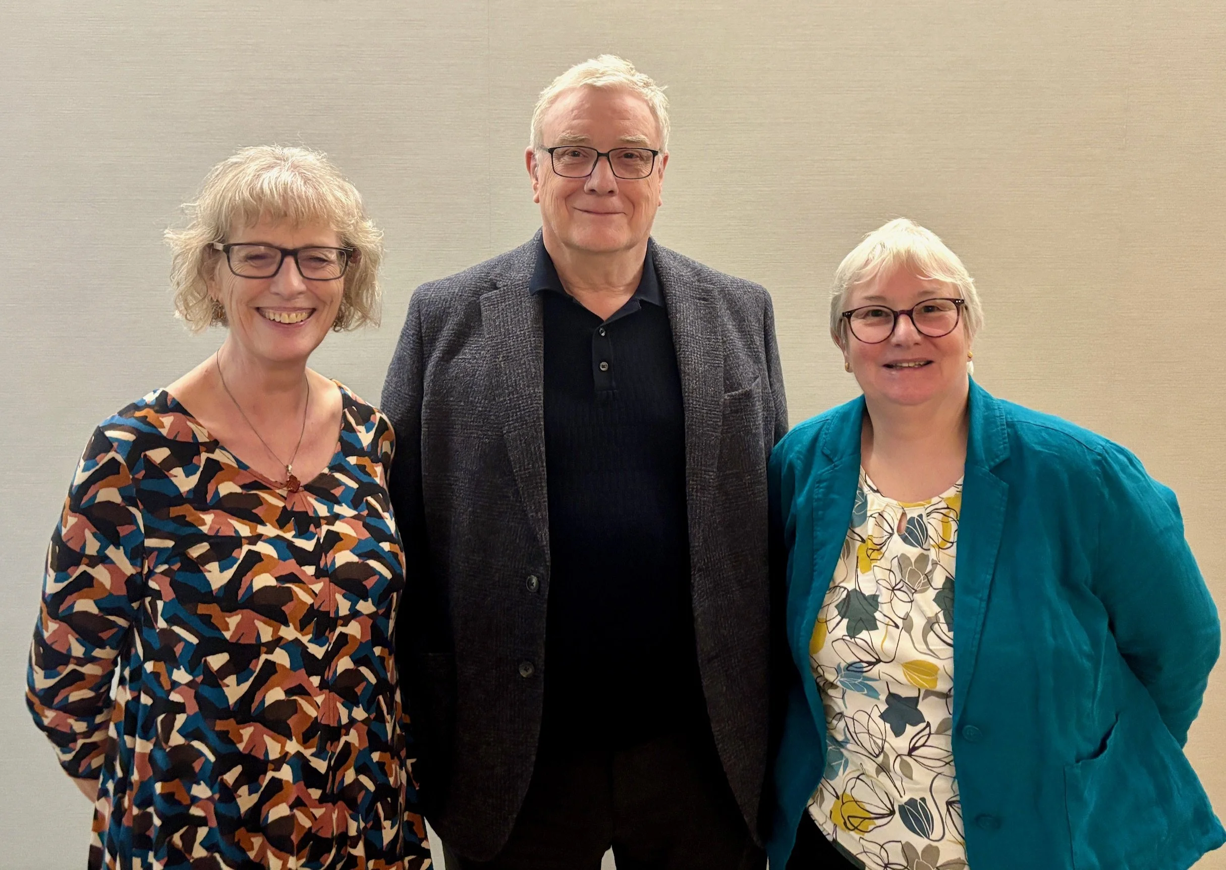 Jane, Nigel and Anne