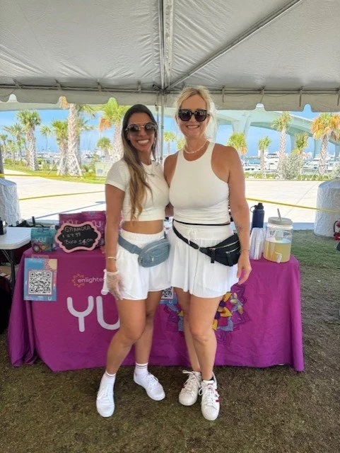 Massiel Villanueva, founder of YuJ Granola, and me