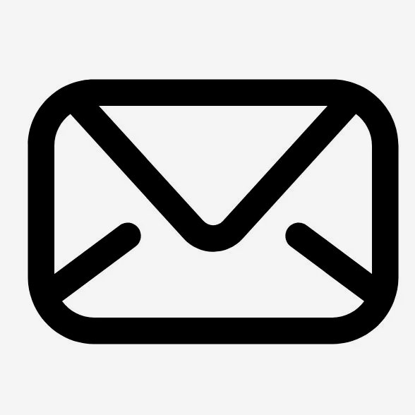 Icon of an envelope representing email or messaging