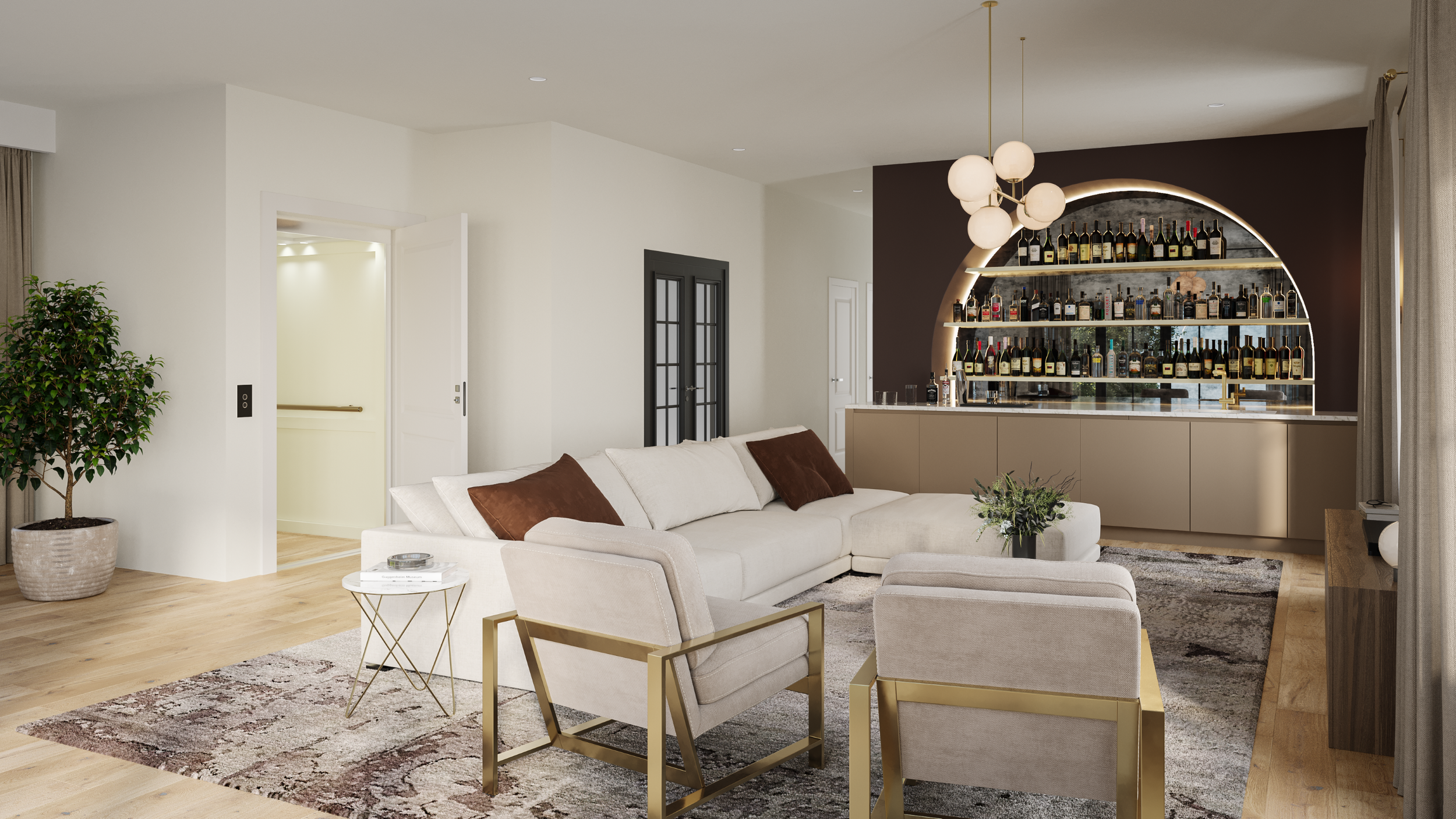 Third Floor Lounge | Arched Bar