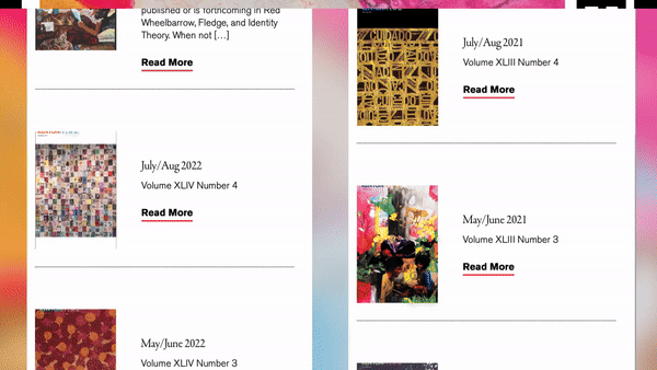 Kenyon Review / digital design & development, e-commerce / w3 Gold Award winner
