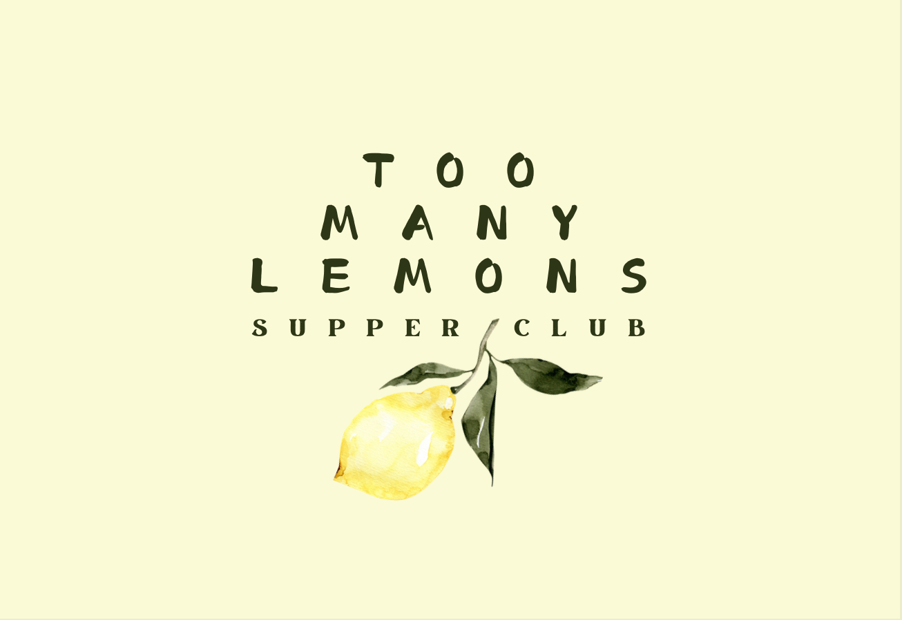 Too Many Lemons: The Low Waste Supper Club Launch