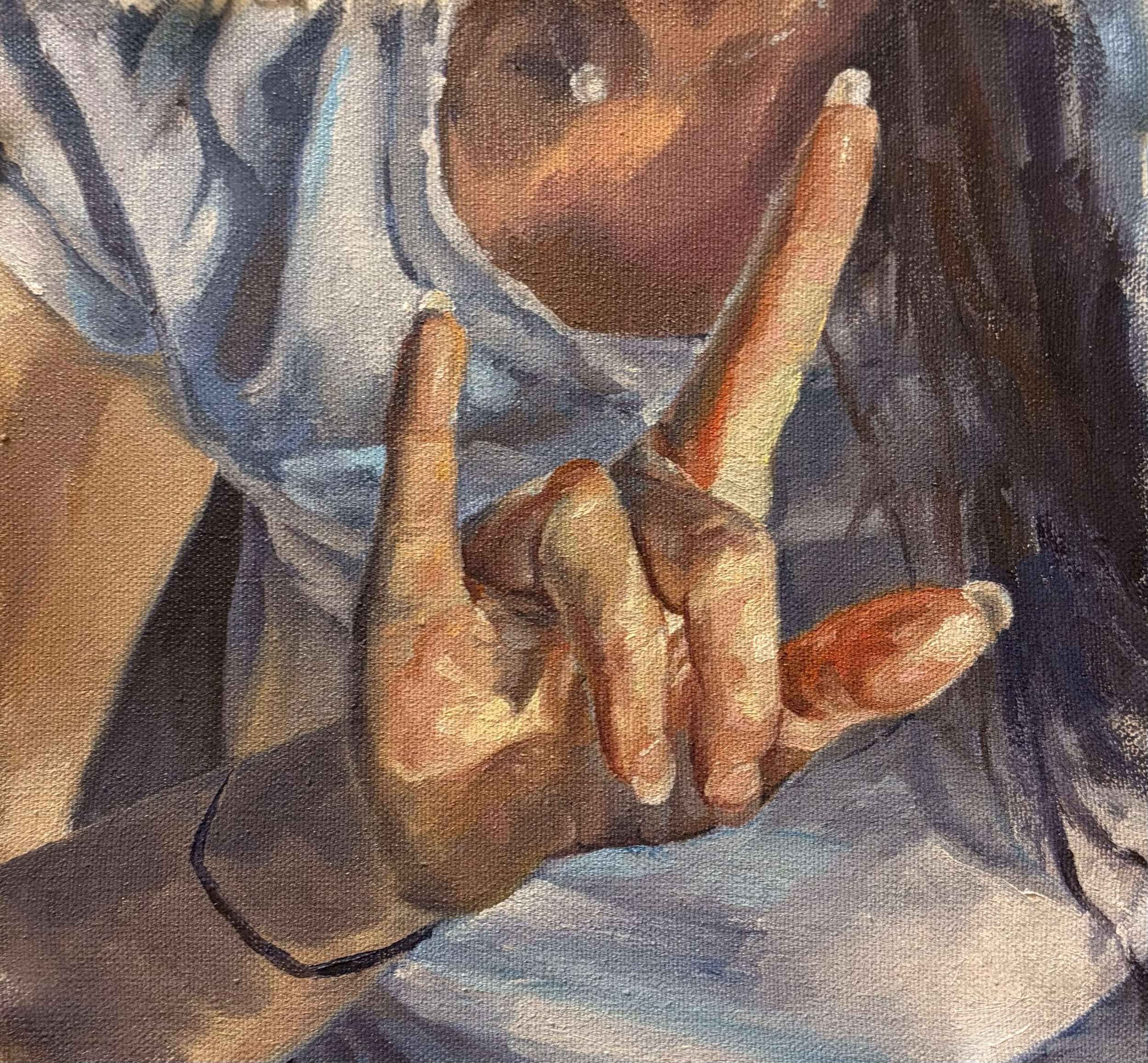 Mama, oil on canvas, 2026