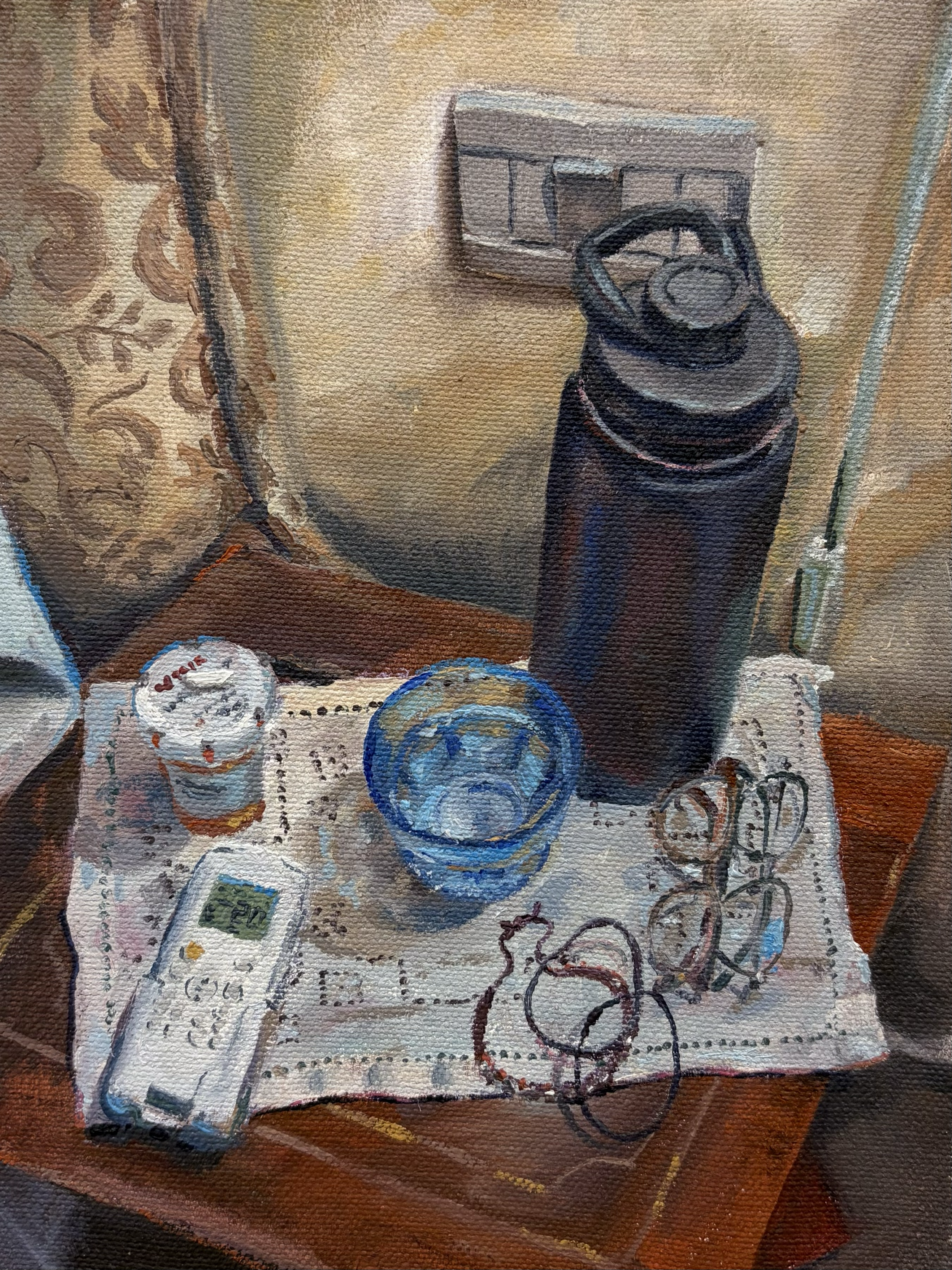 Counting Down the Days, oil on canvas, 2026