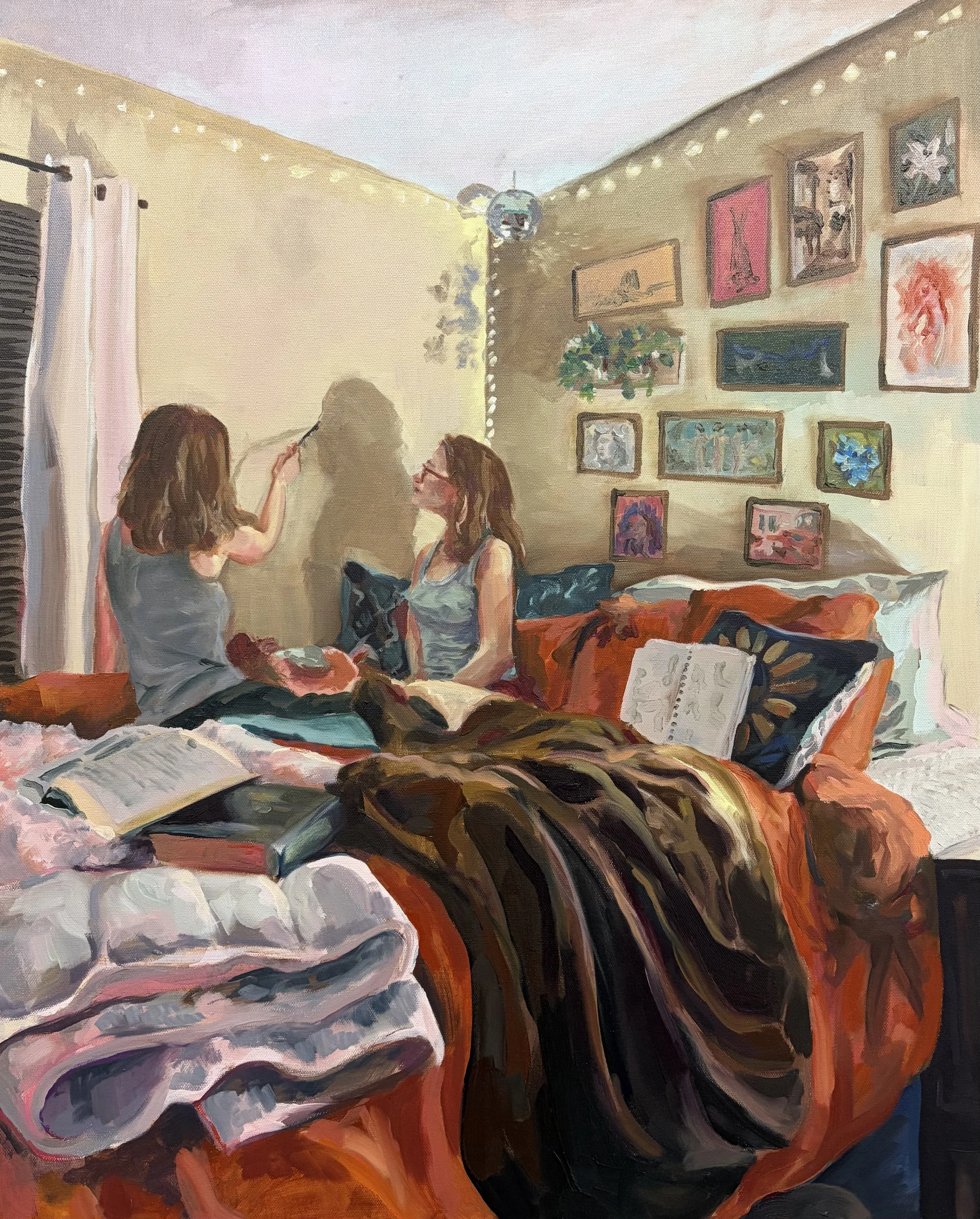 To Remember, oil on canvas, 2026