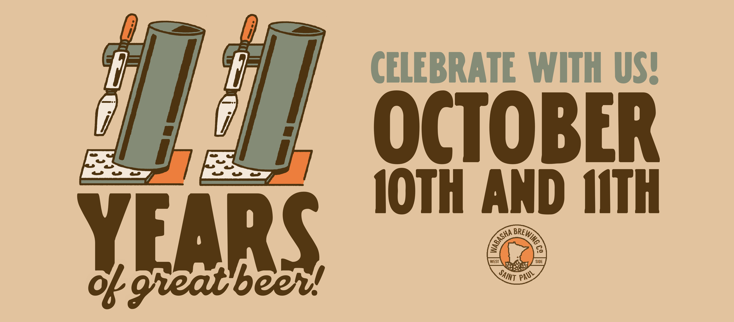 Wabasha Brewing 11 Year Anniversary Party!