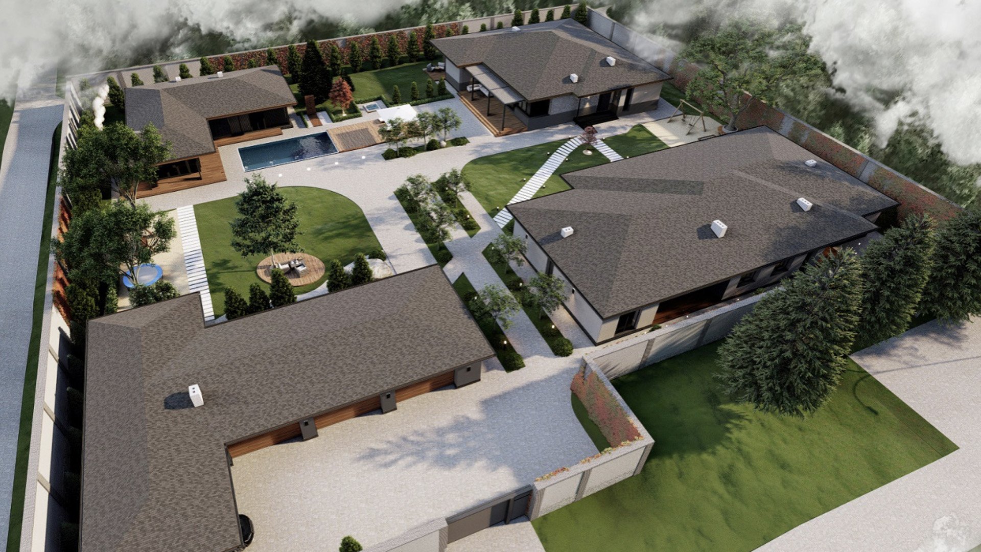 Residential Complex for a Multi-Generational Family