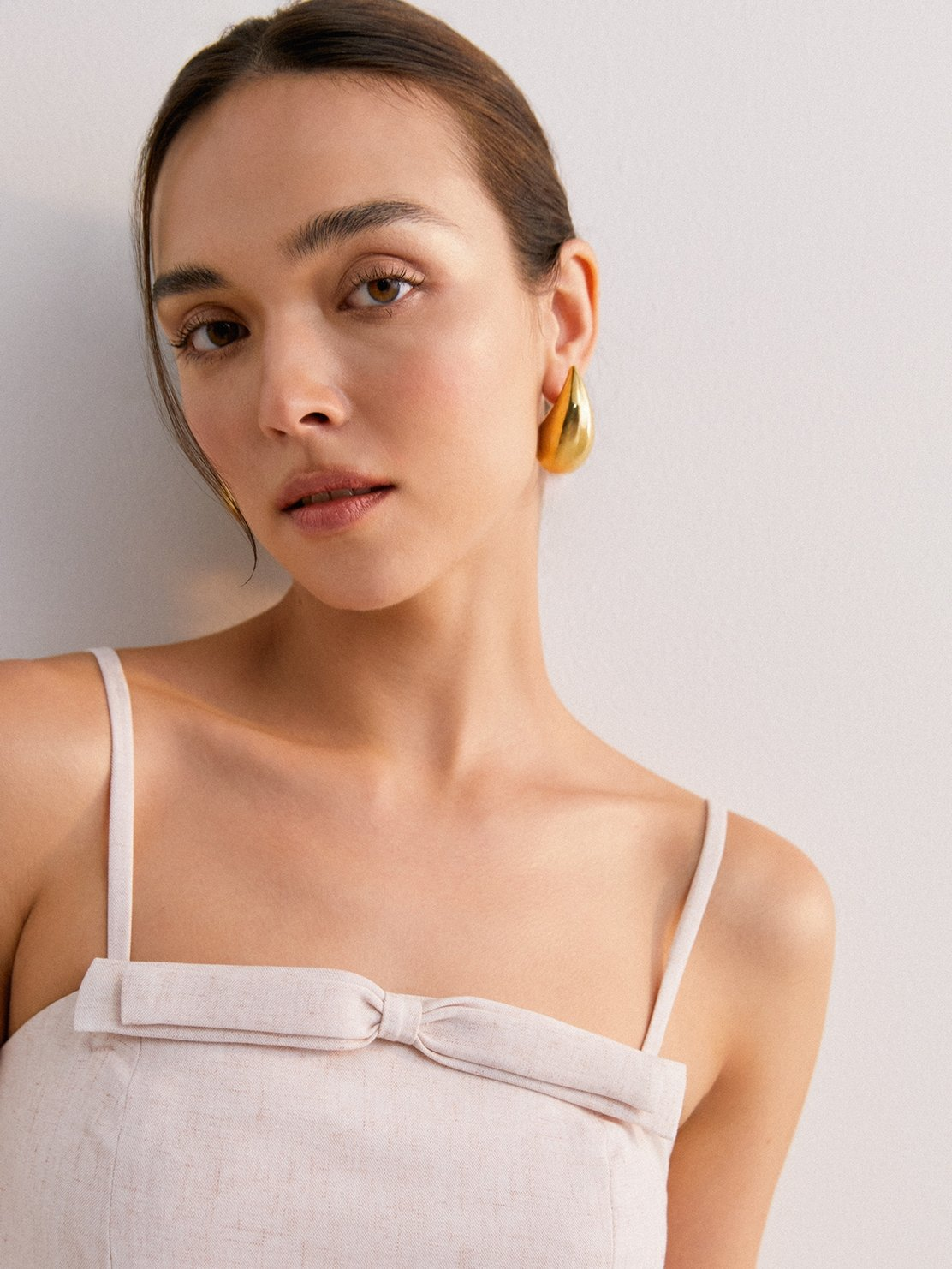Linen Flowy Dress - Light Pink.png