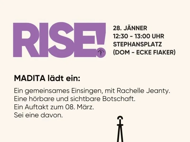 RISE 2026: Benefizveranstaltung für Frauen &amp; Mädchen