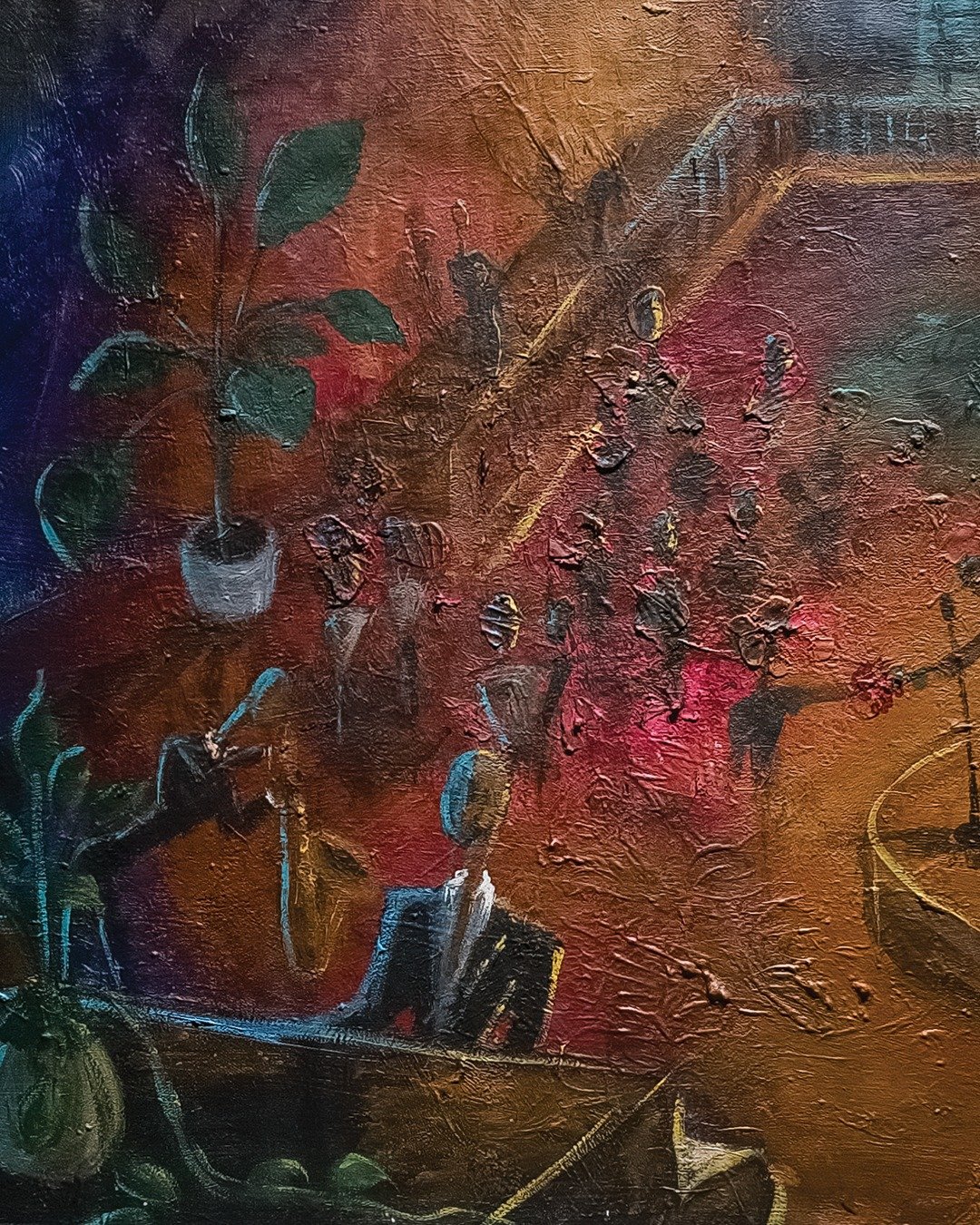 DaQuane Cherry
Live Tonight featuring The Ladettes
2024
Acrylic on canvas
24 x 56 inches

On view during Open Studios Spring 2025 on Saturday, March 8, 2025. View and purchase artwork by DaQuane Cherry from our partner exhibit &ldquo;By Our Hands: Nu