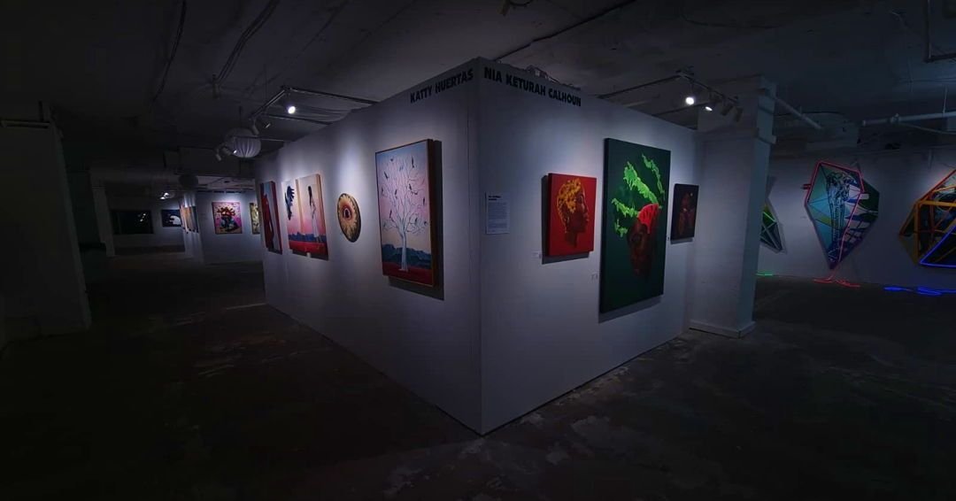 ...
Two incredible artists: Katty Huertas (@kattyhuertas) and Nia Keturah Calhoun (@niaketurah).

Katty Huertas is a Colombia-born, DC-based multidisciplinary artist whose work explores identity, folklore, and cultural narratives. She blends analog a