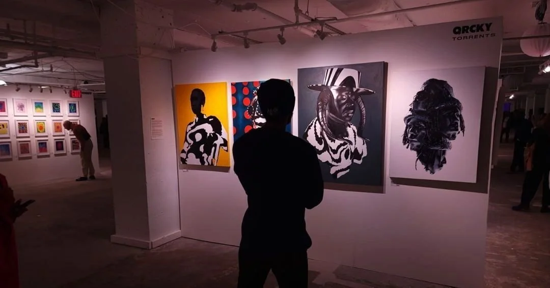 ...
Appreciate the convo, brother: Qrcky (@qrcky), a Baltimore-based artist whose work explores community, identity, and cultural heritage.

Qrcky&rsquo;s artistic journey began in childhood, inspired by Chuck Jones, Norman Rockwell, and Bob Ross, an