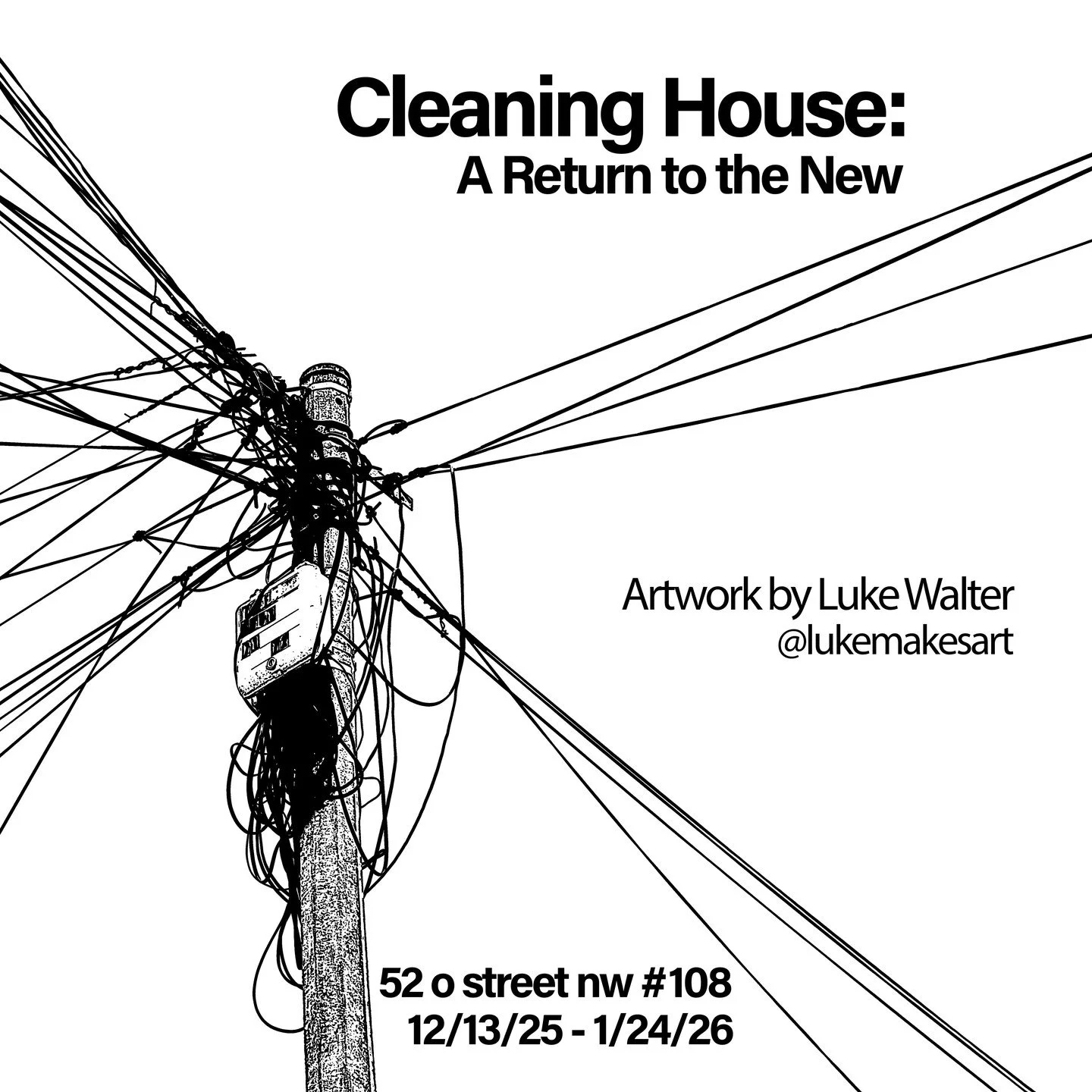 Rare Ink Gallery is excited to announce our upcoming exhibition, Cleaning House: A Return to the New by artist Luke Walter, opening December 13. This show brings together photography, printmaking, and text-based works that explore renewal, reclaimed 