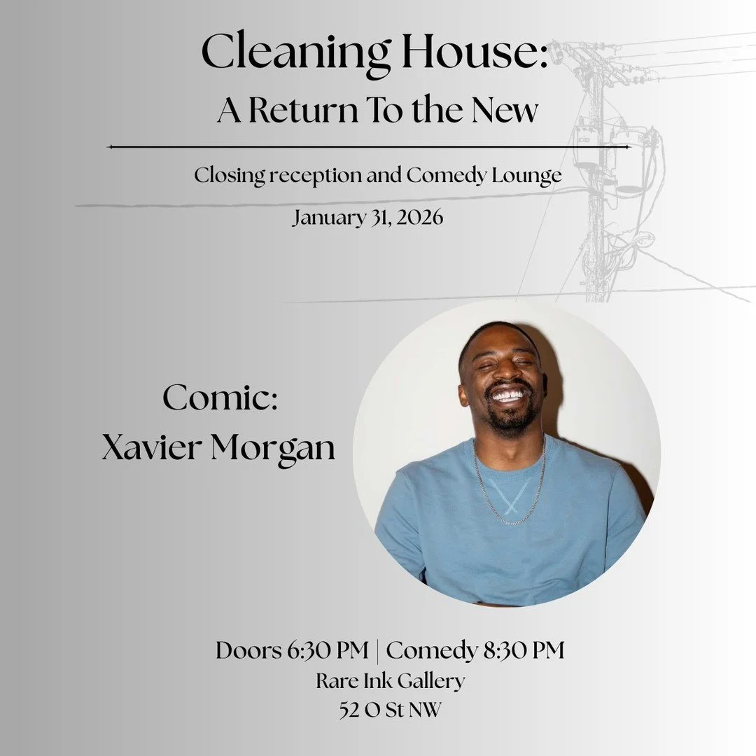 Hitting the stage for our Art Show Closing &amp; Comedy Lounge, please welcome comedian Xavier Morgan.

Xavier Morgan is a stand-up comedian bringing high-energy performances, sharp punchlines, and unforgettable moments to stages across the country. 