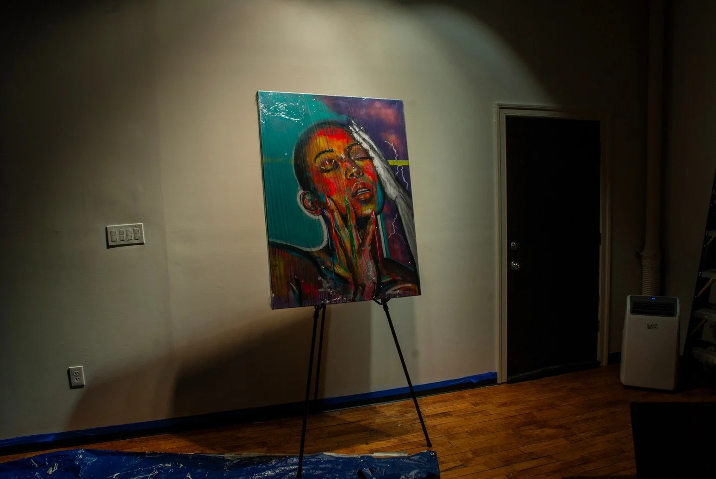 ***
Artist? Unknown...
SUNCONSCIOUS #30
2023
48&rdquo; x 38"
Acrylic on Canvas

Join us for the opening of Artist? Unknown... Opening Saturday, April 4. You can register online at https://www.eventbrite.com/e/artist-unknown-opening-reception-tic