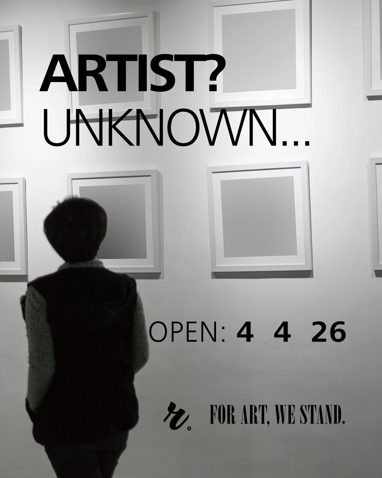 ***
Join us for the opening of Artist? Unknown... Opening Saturday, April 4. You can register via the LinkTree in our bio.

About the Exhibit
The curation team has assembled a collection of pieces that represent common challenges artist face when cre