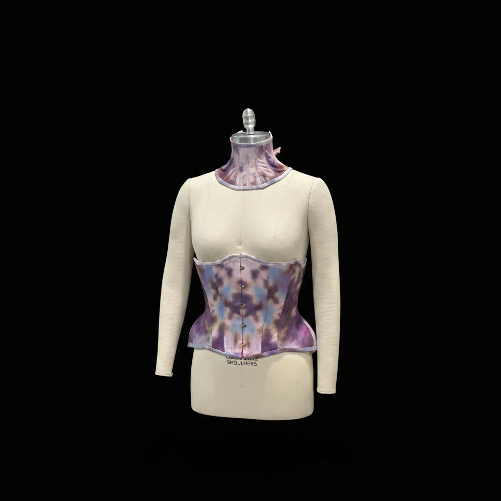 Purple and Blue Underbust and Neck Corset Front.png