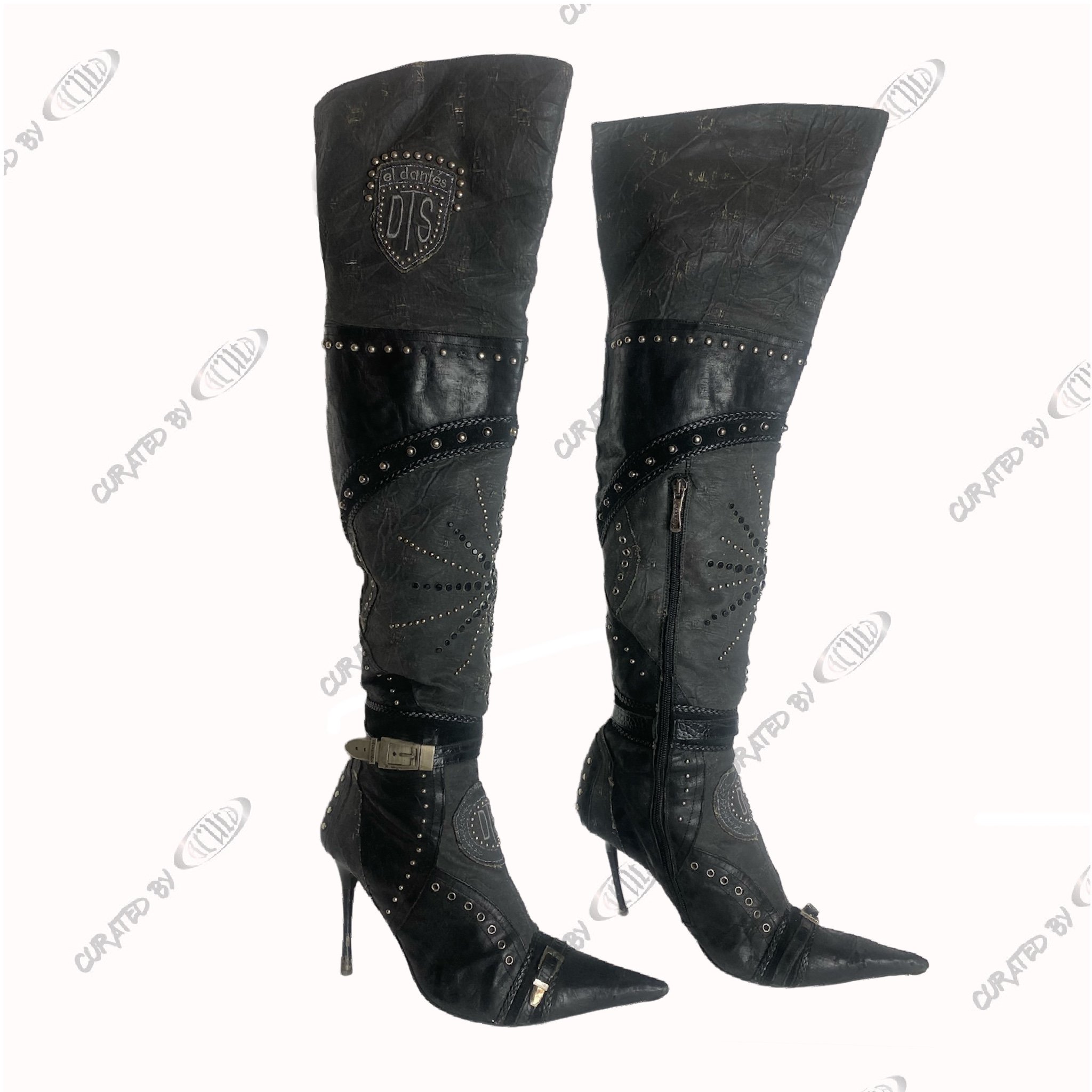 El Dantes stiletto boots