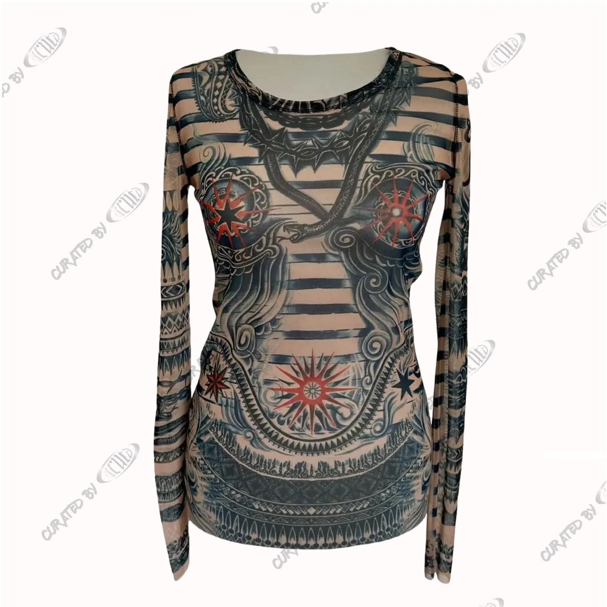 Jean Paul Gaultier mesh top for Låpsley ¨Hurricane¨ music video
