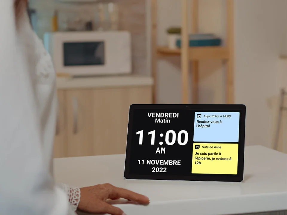 Horloge intelligente Idem/ calendrier Alzheimer