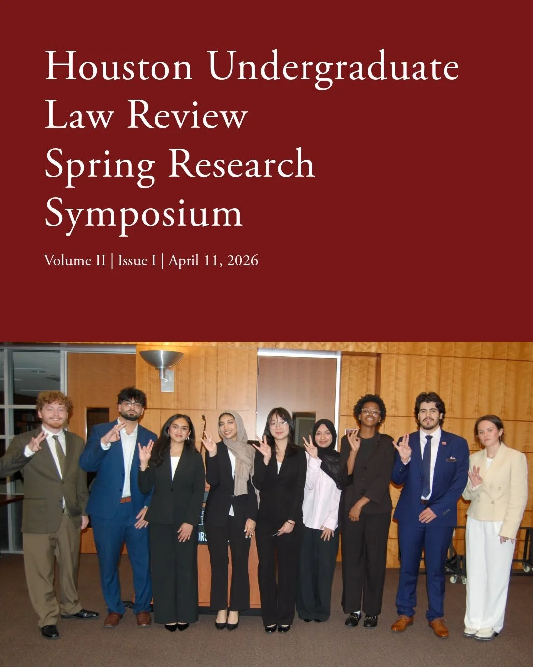 This past Saturday, HULR print writers showcased their legal research work and competed for the Best Legal Note award. We were joined by our judges, Caitlin Halpern, Ben Draper, and Michelle Belco, as well as our faculty advisor, Professor Alison Lel