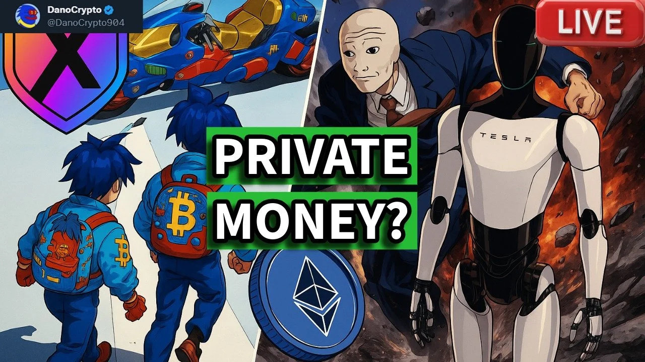 PRIVATE MONEY ON A PUBLIC BLOCKCHAIN? CRYPTO MARKET UPDATE!