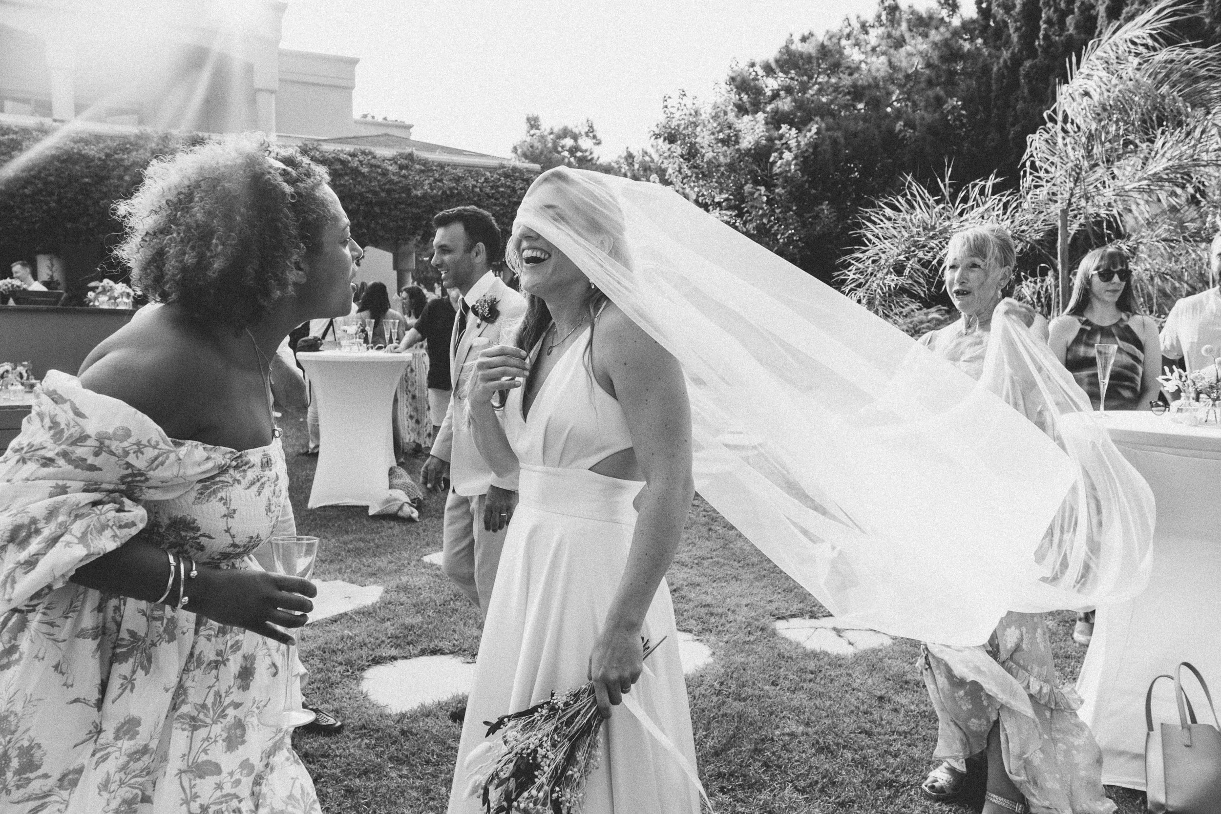 Documentary wedding photography in Greece