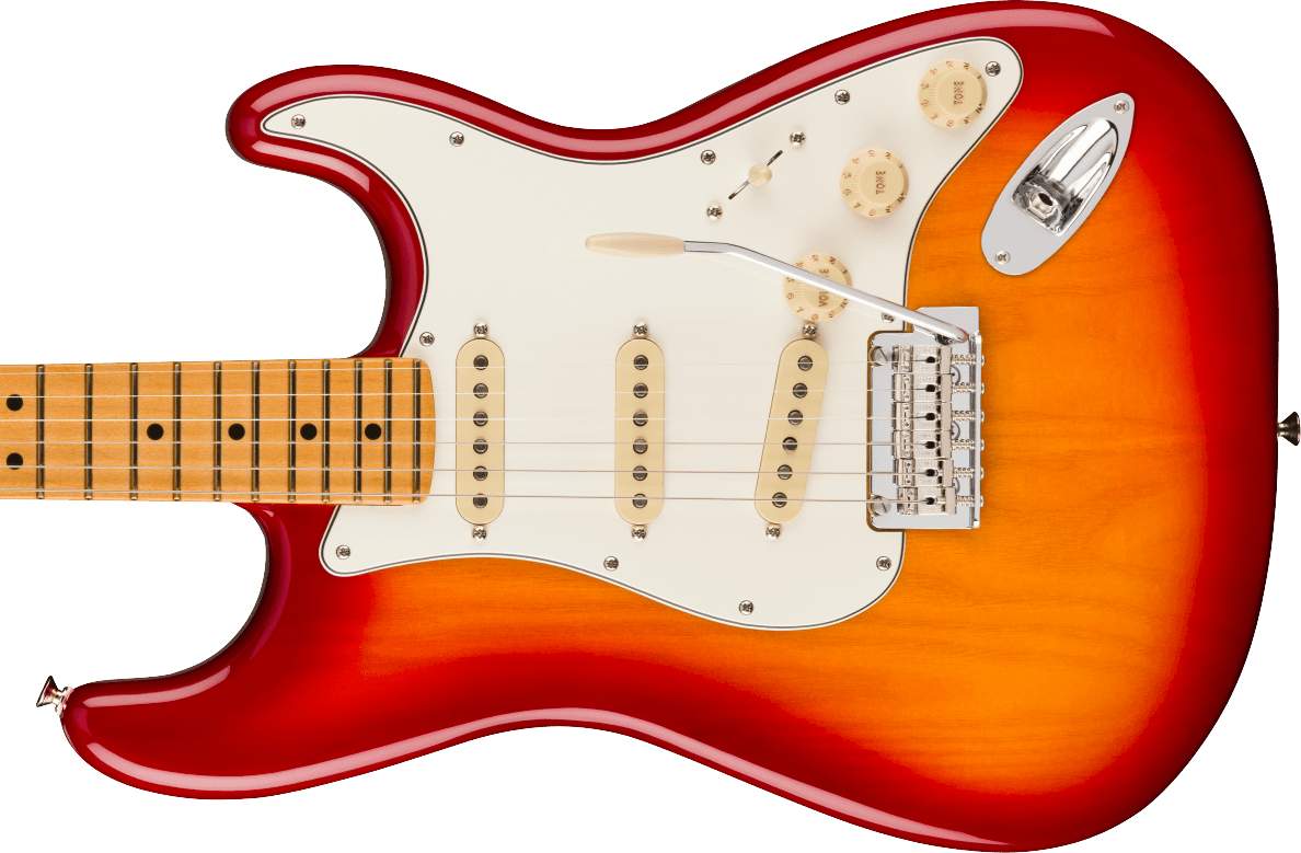 Fender Player II Stratocaster® 2025 Aged Cherry Burst — DMC