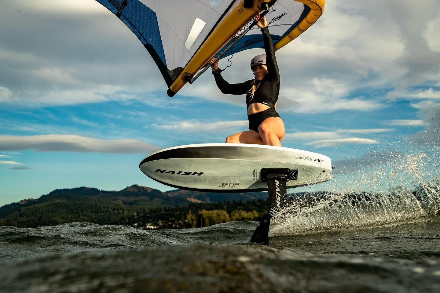 Some of my favorite memories are the ones spent on the water in places that feel like home&mdash; Hood River, Brazil, Mexico.
Every session reminds me why I love this sport, this community, and my Naish foil setup that just makes everything flow.

Al