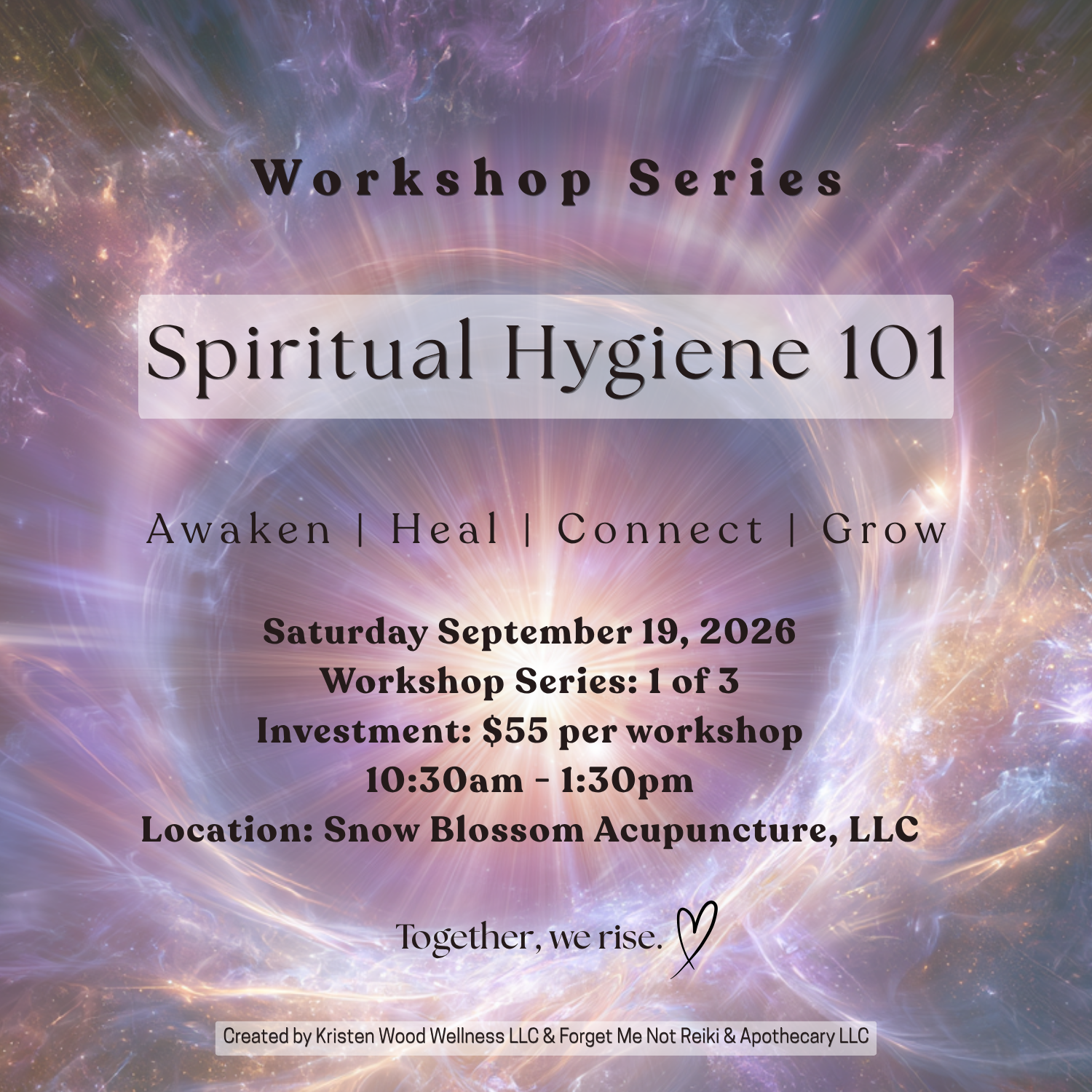Spiritual Hygiene 101