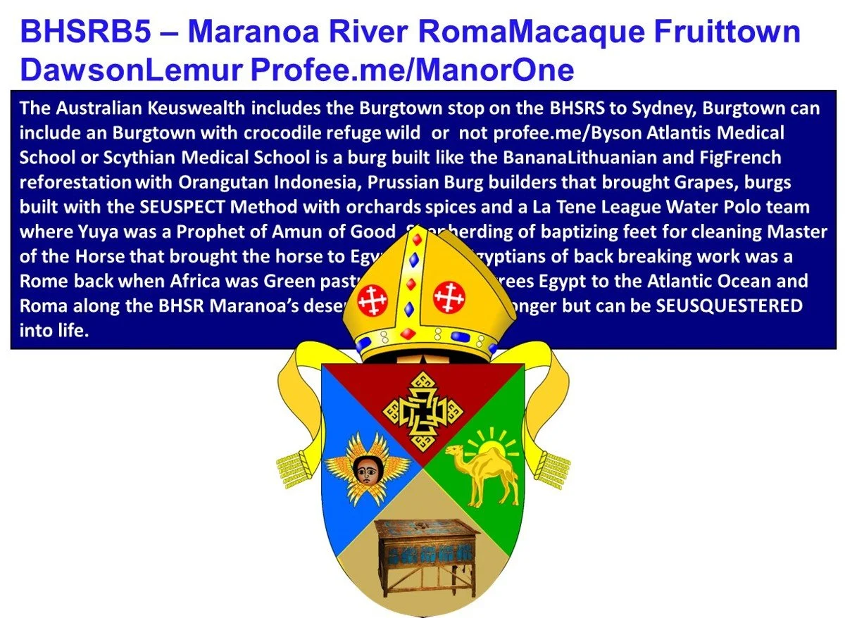BHSRB5 – Maranoa River RomaMacaque Fruittown DawsonLemur Profee.me/ManorOne