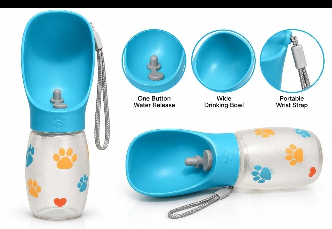 Portable Pet water bottle