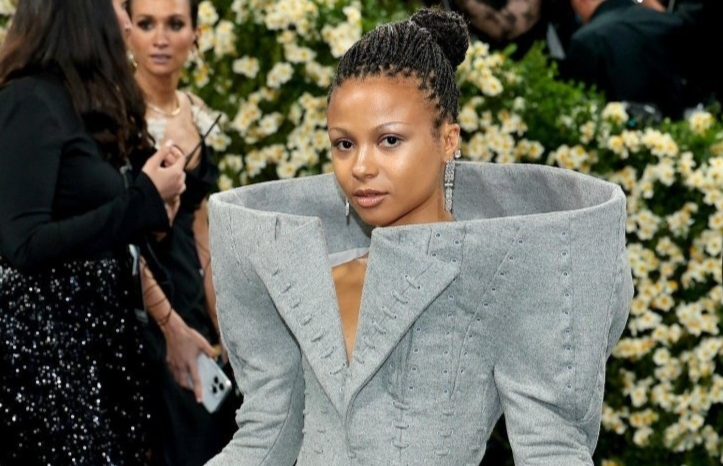 Myha'la for the 2025 Met Gala Carpet: "Superfine: Tailoring Black Style"